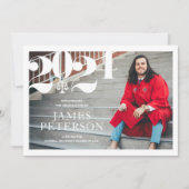 ロースクール卒業発表 招待状 (正面)