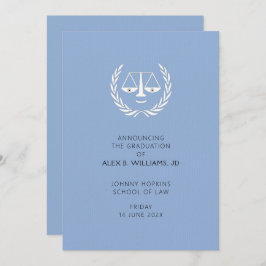 ロースクール卒業発表 案内状