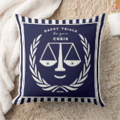 ロースクール卒業祝い クッション (ブランケット)