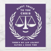 ロースクール卒業2025 ワインラベル (シングルラベル)