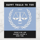 ロースクール卒業2025 ワインラベル (シングルラベル)