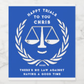 ロースクール卒業2025 ワインラベル (シングルラベル)