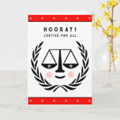 ロースクール卒業 カード (黄色い花)