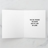 ロースクール卒業 カード (内部)