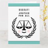 ロースクール卒業 カード (黄色い花)