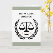 ロースクール卒業 カード (黄色い花)