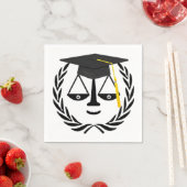 ロースクール卒業 スタンダードカクテルナプキン (インサイチュ)