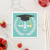 ロースクール卒業 スタンダードカクテルナプキン (インサイチュ)