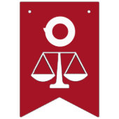 ロースクール卒業 バンティングフラッグ (第2の旗)