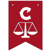 ロースクール卒業 バンティングフラッグ (第1の旗)