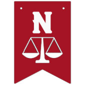 ロースクール卒業 バンティングフラッグ (第3の旗)