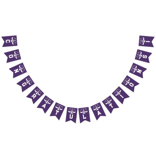 ロースクール卒業 バンティングフラッグ (全)