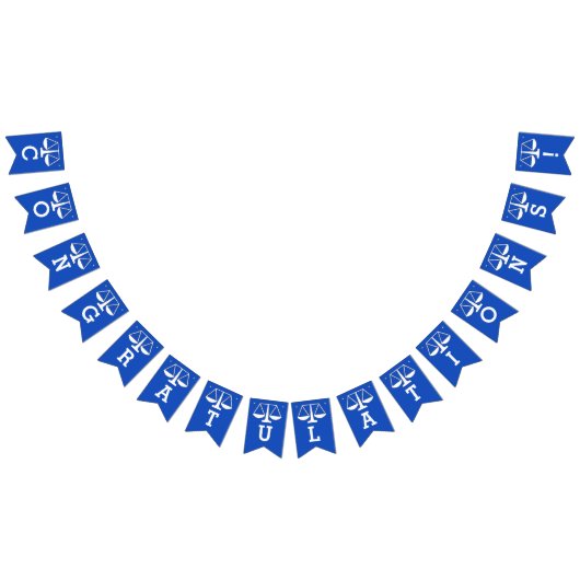 ロースクール卒業 バンティングフラッグ (全)