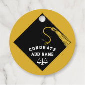 ロースクール卒業 フェイバータグ (正面)