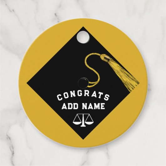 ロースクール卒業 フェイバータグ (正面)