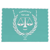 ロースクール卒業 ラージペーパーバッグ (裏面)