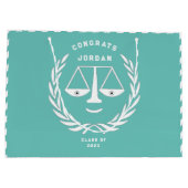 ロースクール卒業 ラージペーパーバッグ (裏面)