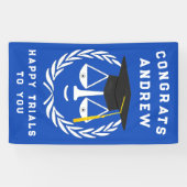 ロースクール卒業 横断幕 (横)