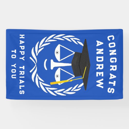 ロースクール卒業 横断幕 (横)