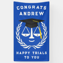 ロースクール卒業 横断幕