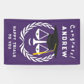 ロースクール卒業 横断幕 (横)