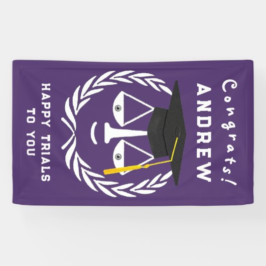 ロースクール卒業 横断幕 (横)