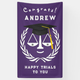 ロースクール卒業 横断幕