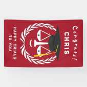 ロースクール卒業 横断幕 (横)