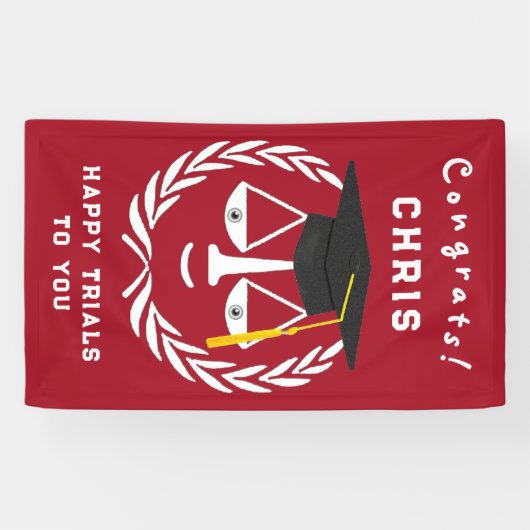 ロースクール卒業 横断幕 (横)