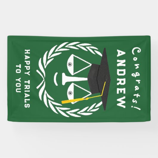 ロースクール卒業 横断幕 (横)