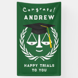 ロースクール卒業 横断幕