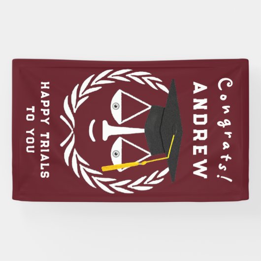 ロースクール卒業 横断幕 (横)