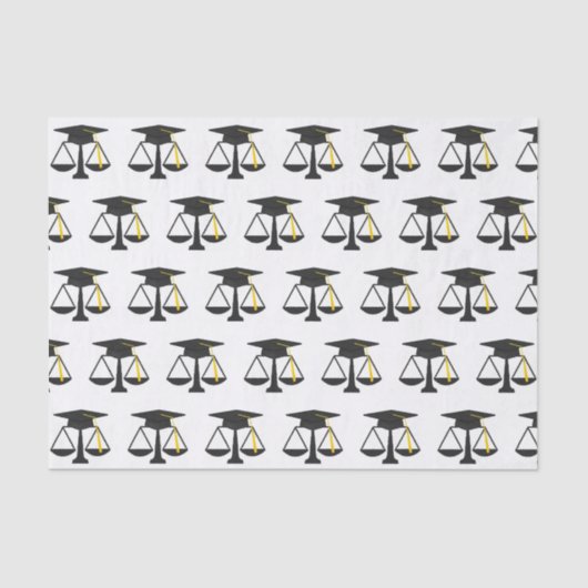 ロースクール卒業 薄葉紙 (正面)