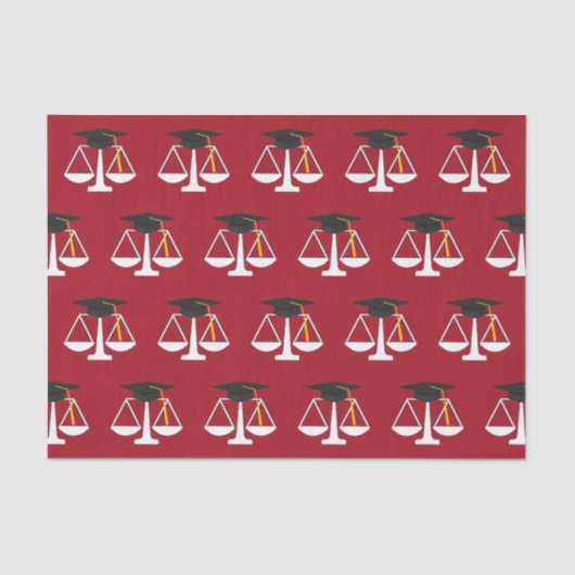 ロースクール卒業 薄葉紙 (正面)