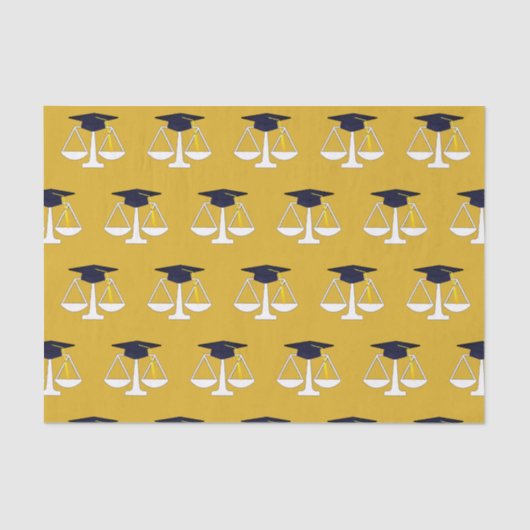 ロースクール卒業 薄葉紙 (正面)