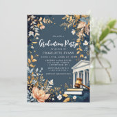 ロースクール卒業Gavelフローラ写真 招待状 (スタンド正面)