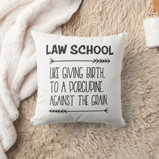 ロースクール法学学生弁護士おもしろい クッション (ブランケット)