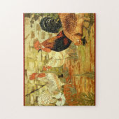 ロースターとヘンズインザガーデンパズル ジグソーパズル (縦)