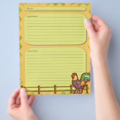 ロースターファームテーマレシピページ チラシ (手)