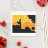 ロースターファームランドスケープ紙ナプキンス スタンダードカクテルナプキン (インサイチュ)