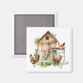 ロースター冷凍機磁石 マグネット (正面/裏面)