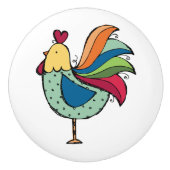 ロースター引き出し/キャビネットノブ – SRF セラミックノブ (正面)