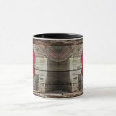 ロースター素朴チキンクープ納屋ボードマグ マグカップ (中央)