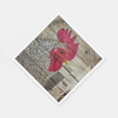 ロースター素朴チキンコープバーンドボード スタンダードランチョンナプキン (角)