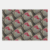 ロースター素朴チキンコープバーンドボード ラッピングペーパーシート (正面2)