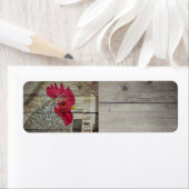 ロースター素朴チキンコープバーンドボード ラベル (インサイチュ)