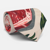 ローステーキとローズマリータイ ネクタイ (ロール)