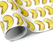 ローストカシューナッツのスナック食品グルメプリント ラッピングペーパー (ロールコーナー)