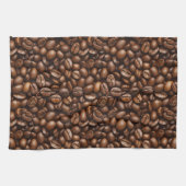 ローストコーヒー豆 キッチンタオル (横)