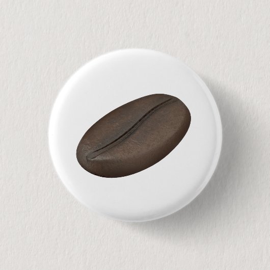 ローストコーヒー豆 缶バッジ (正面)